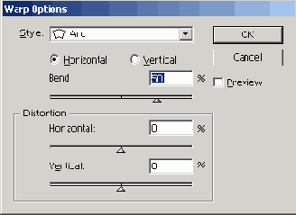   Warp Options