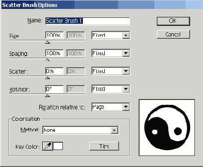  Scatter Brush Options